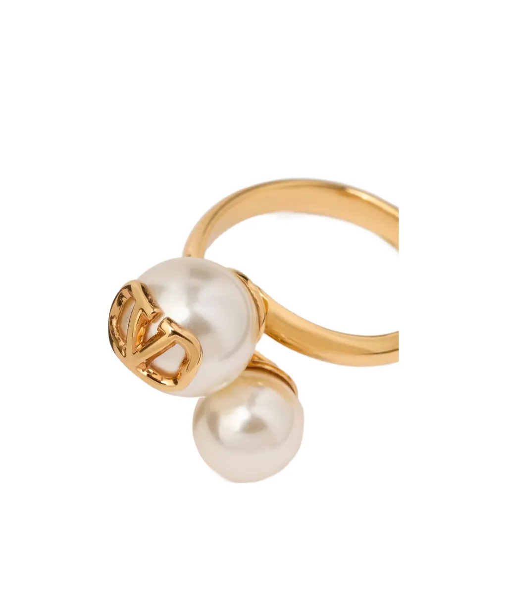 Vlogo Signature Embellished Ring