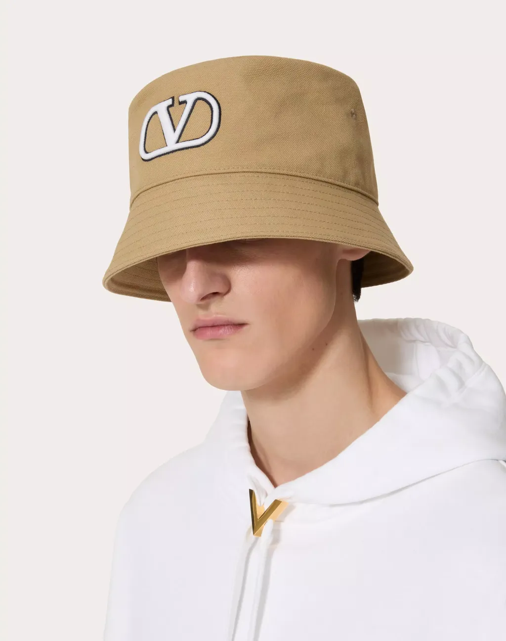 Vlogo Signature Narrow Brim Bucket Hat