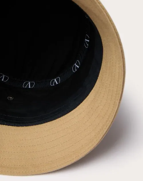 Vlogo Signature Narrow Brim Bucket Hat