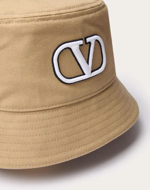 Vlogo Signature Narrow Brim Bucket Hat