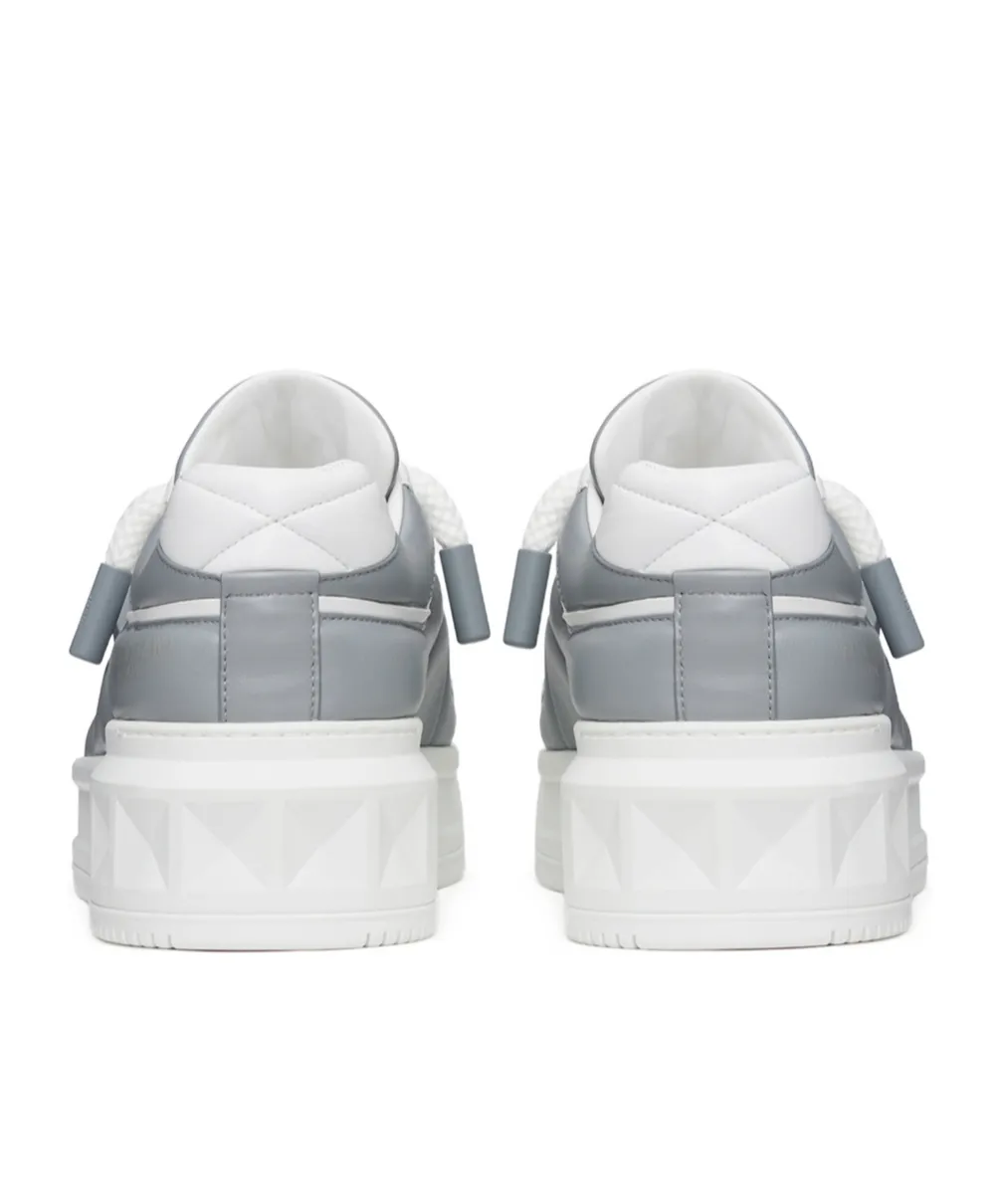 One Stud Xl Low-Top Sneaker In Perforated Nappa