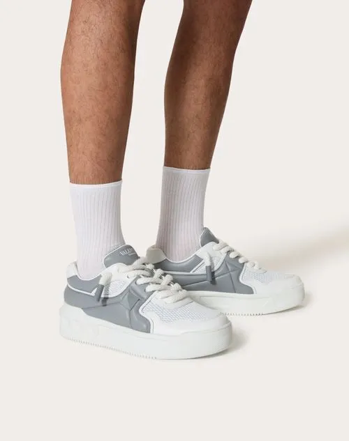 One Stud Xl Low-Top Sneaker In Perforated Nappa