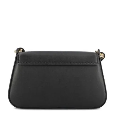 Logo Plaque Foldover Top Shoulder Bag