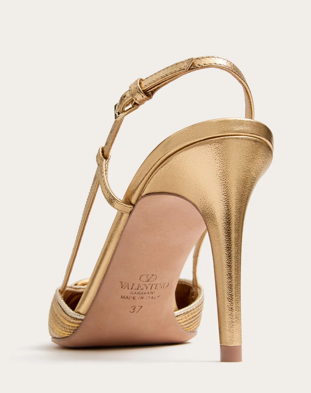 Vlogo Signature Pointed Toe Slingback Pumps