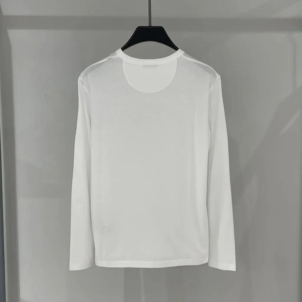 Crewneck Long-Sleeved T-Shirt