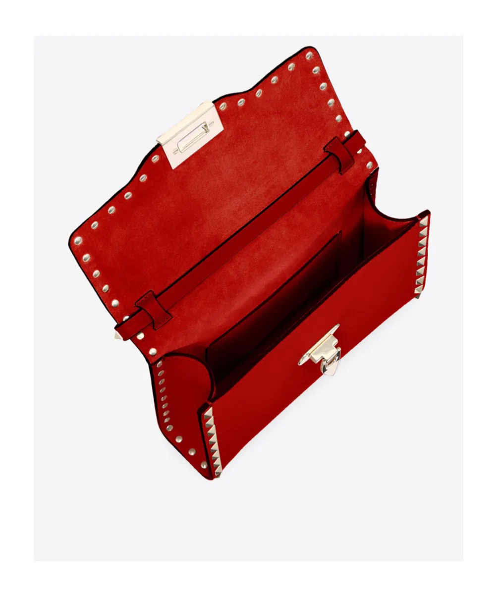 Garavani Rockstud Foldover Top Shoulder Bag