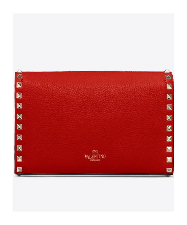 Garavani Rockstud Foldover Top Shoulder Bag