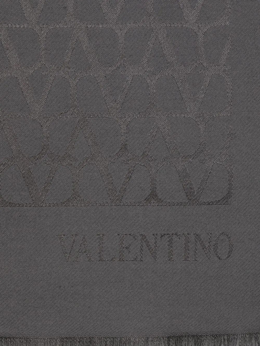 Vlogo Signature Frayed Scarf