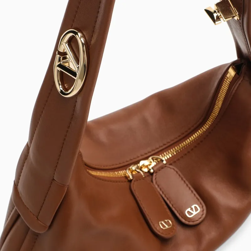 Vlogo Leather Shoulder Bag