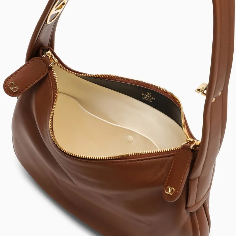 Vlogo Leather Shoulder Bag