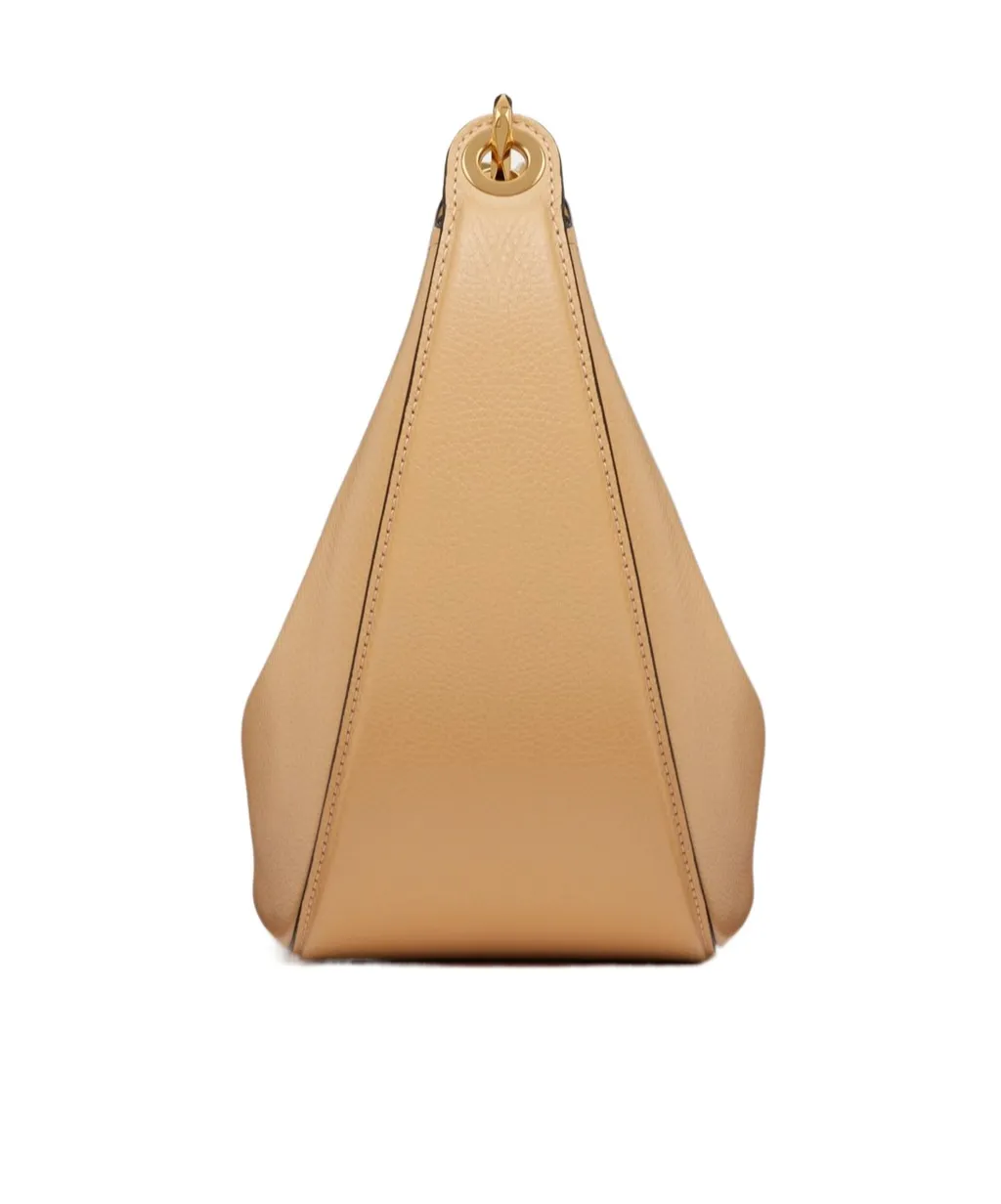 Vlogo Moon Zip-Up Small Hobo Bag