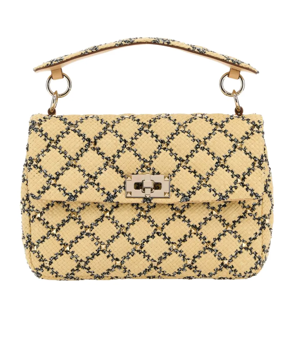 Rockstud Spike Medium Tote Bag