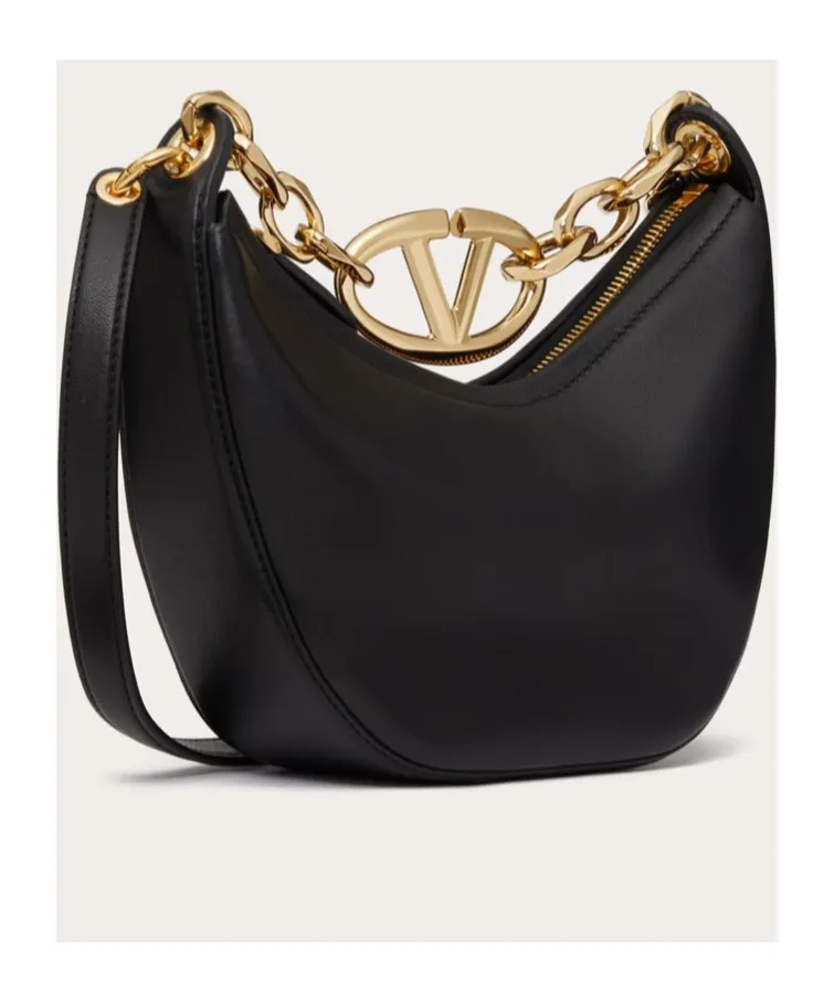Vlogo Moon Zip-Up Mini Shoulder Bag