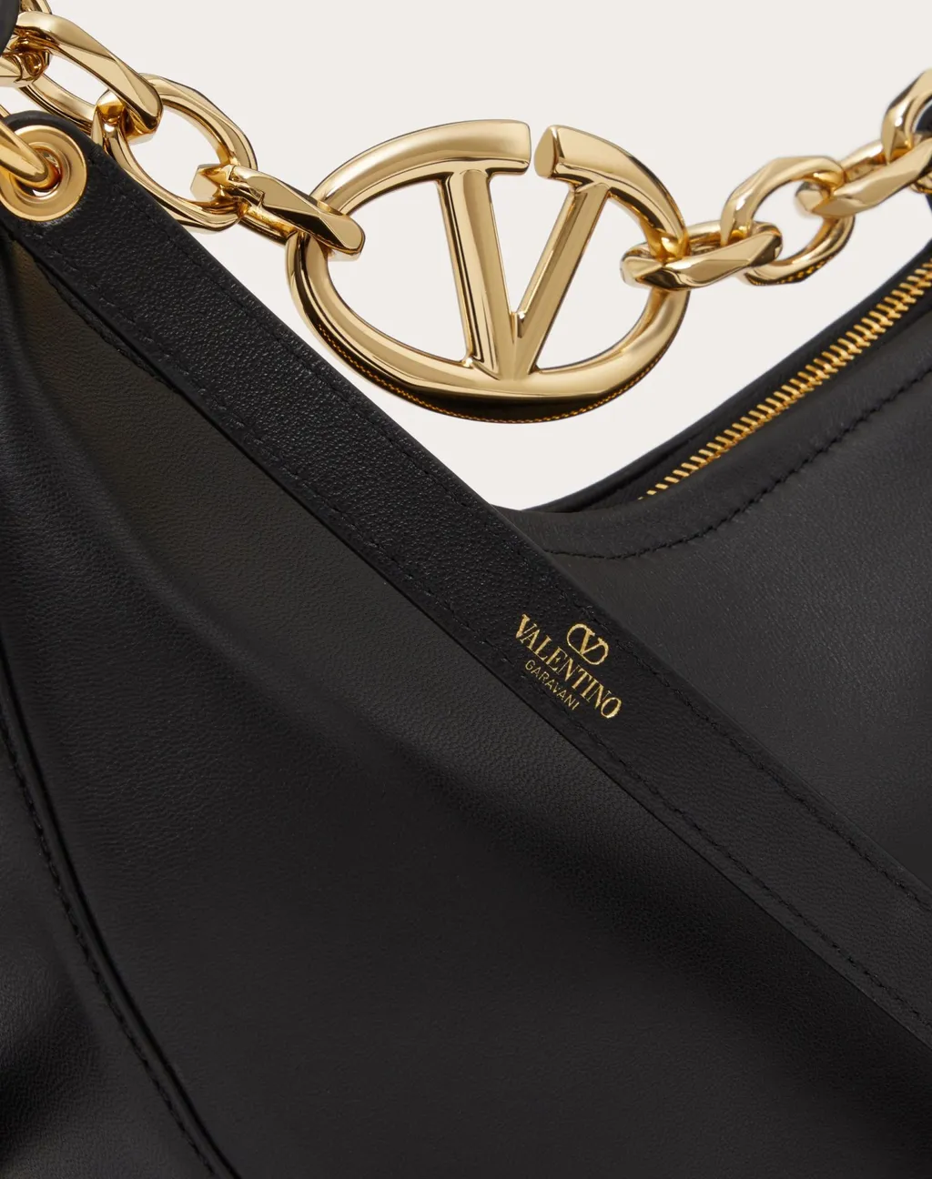 Vlogo Moon Zip-Up Mini Shoulder Bag