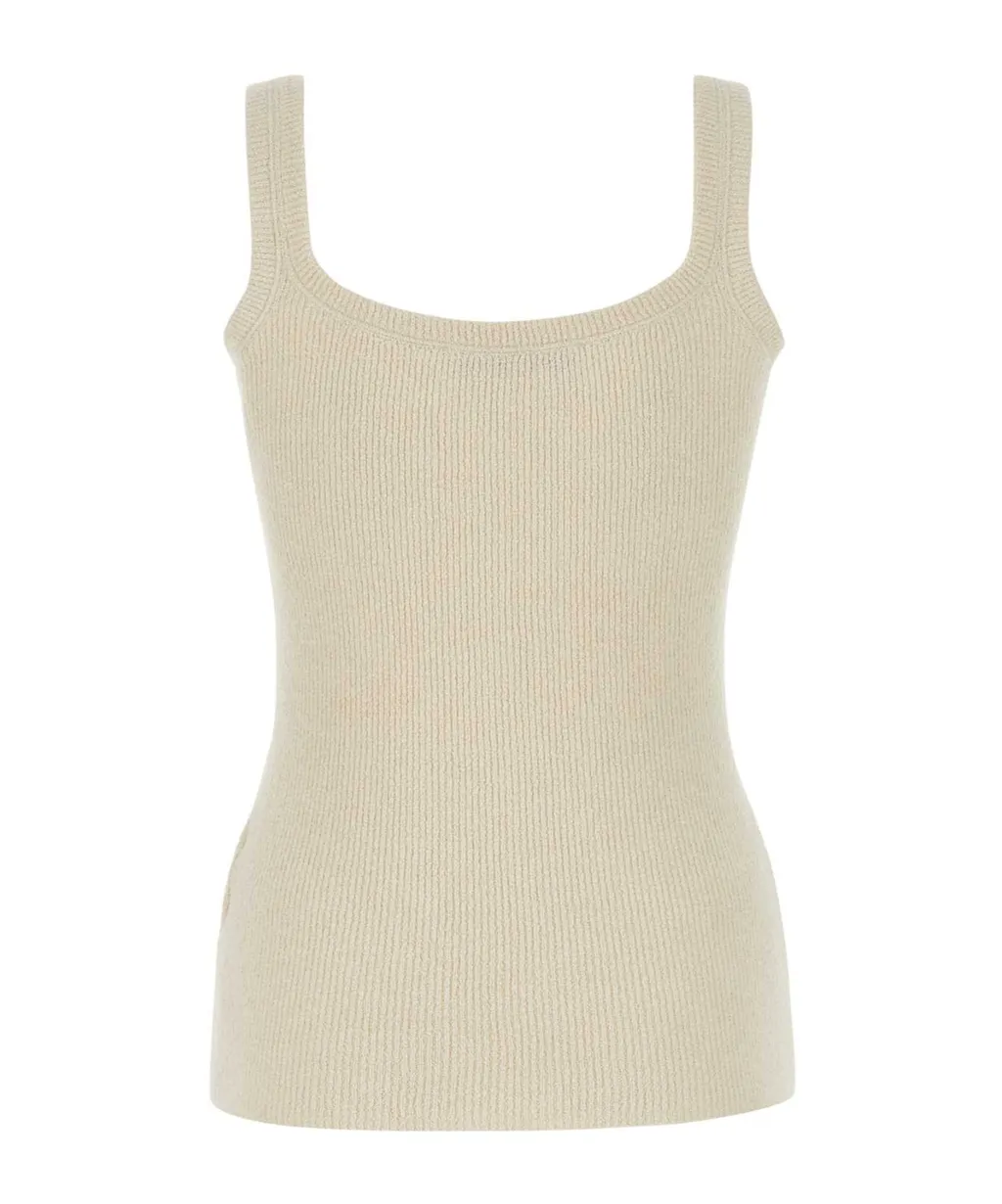 Sleeveless Knitted Top