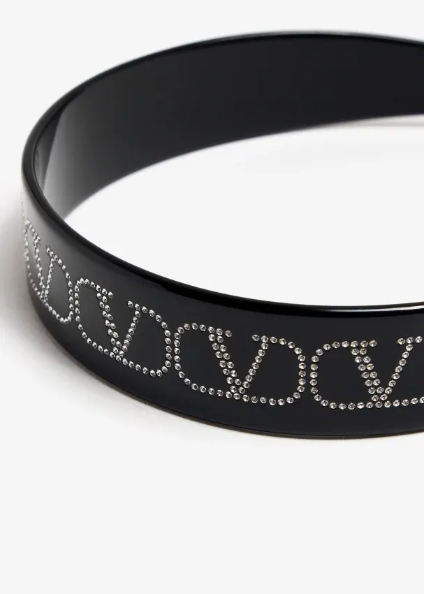 Vlogo Crystal-Embellished Headband