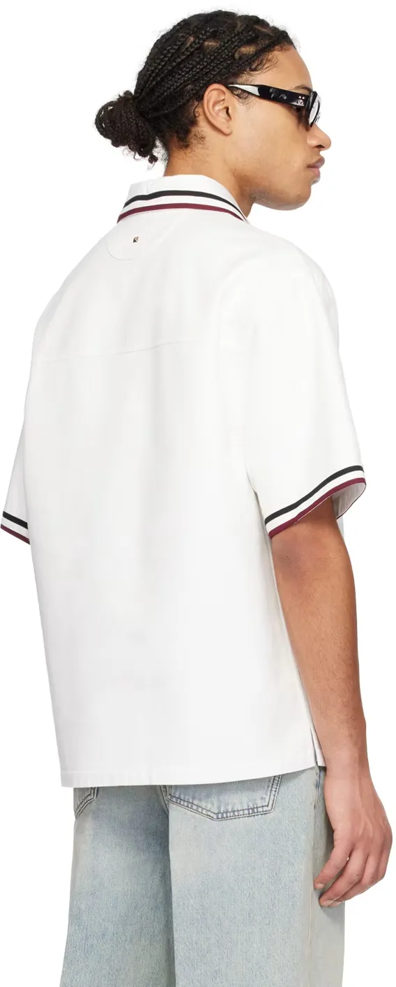 Stripe Detail Polo Shirt
