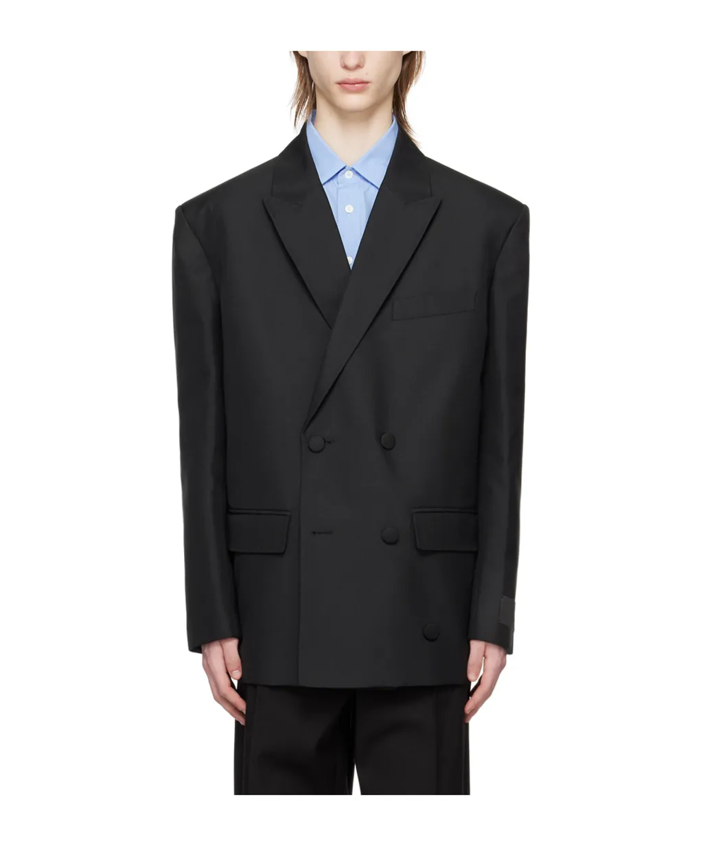 Double-Breasted Suit Jacket