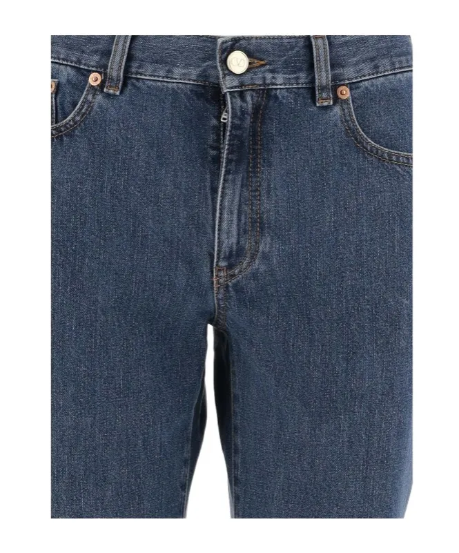 Belt Ring Denim Trousers