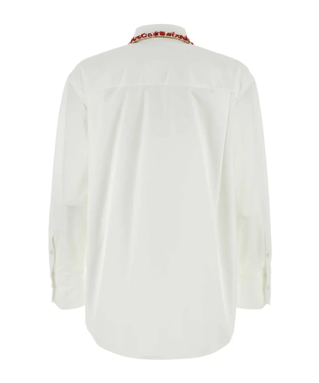 Embellished Long-Sleeved Shirt