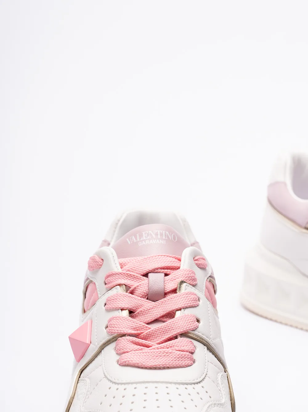 Low-Cut Lace-Up Sneakers