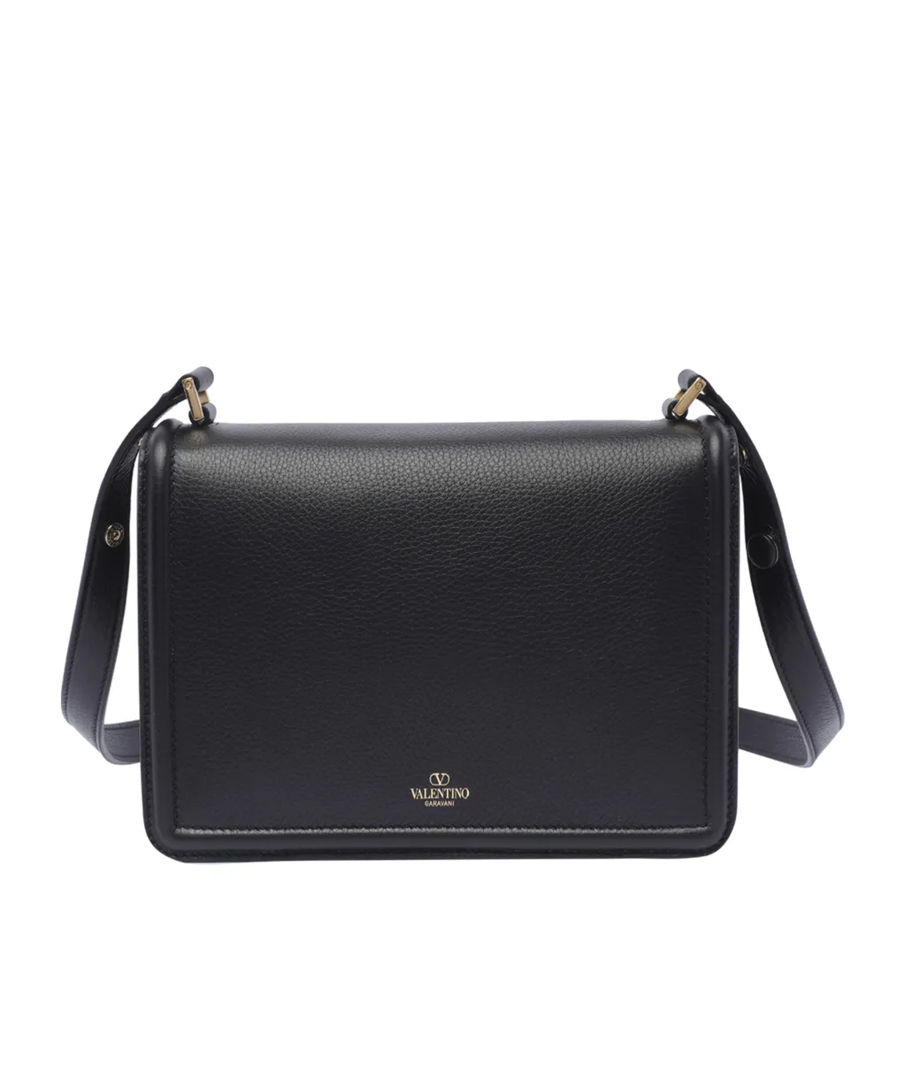 Vlogo Leather Shoulder Bag