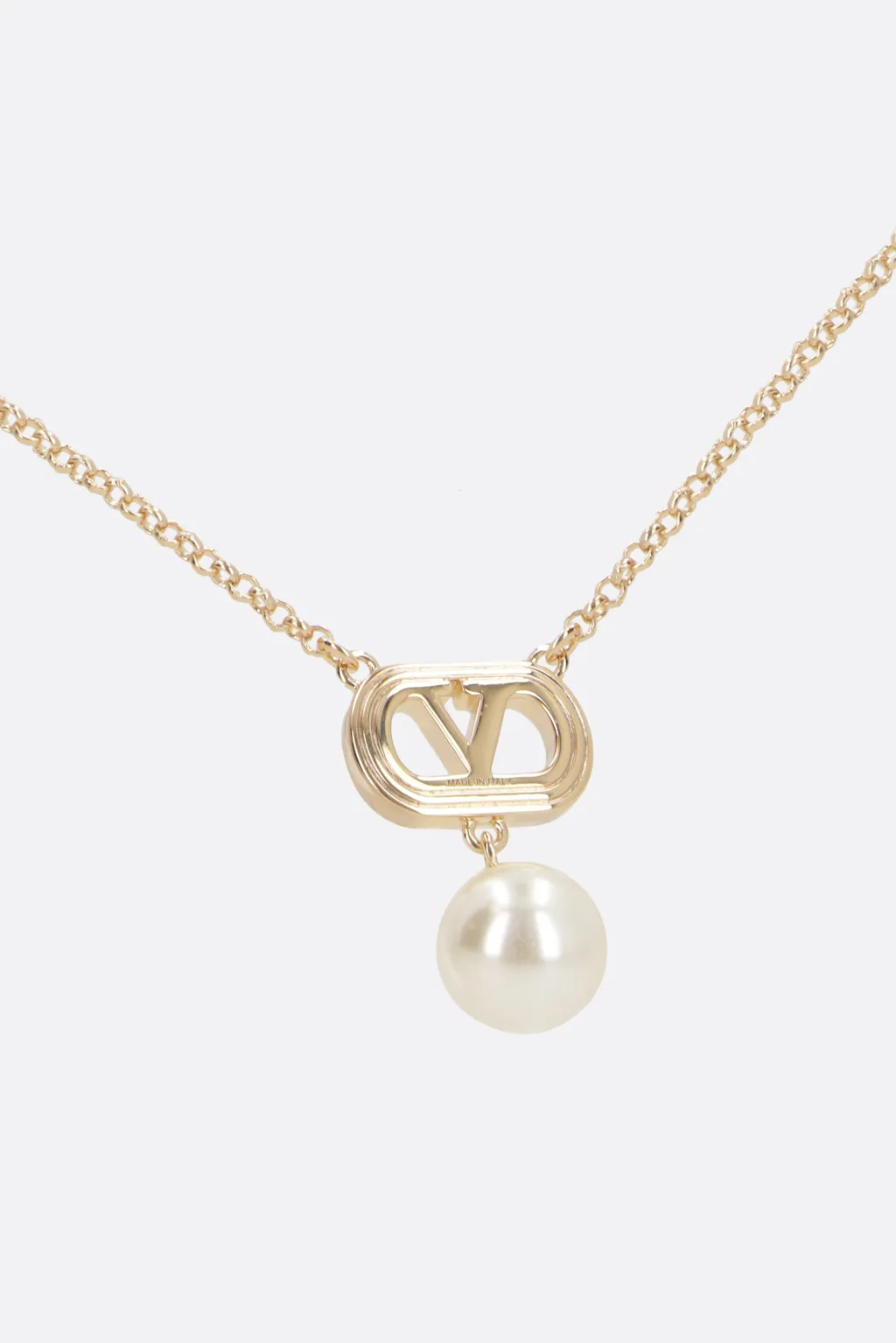 Vlogo Signature Chained Necklace