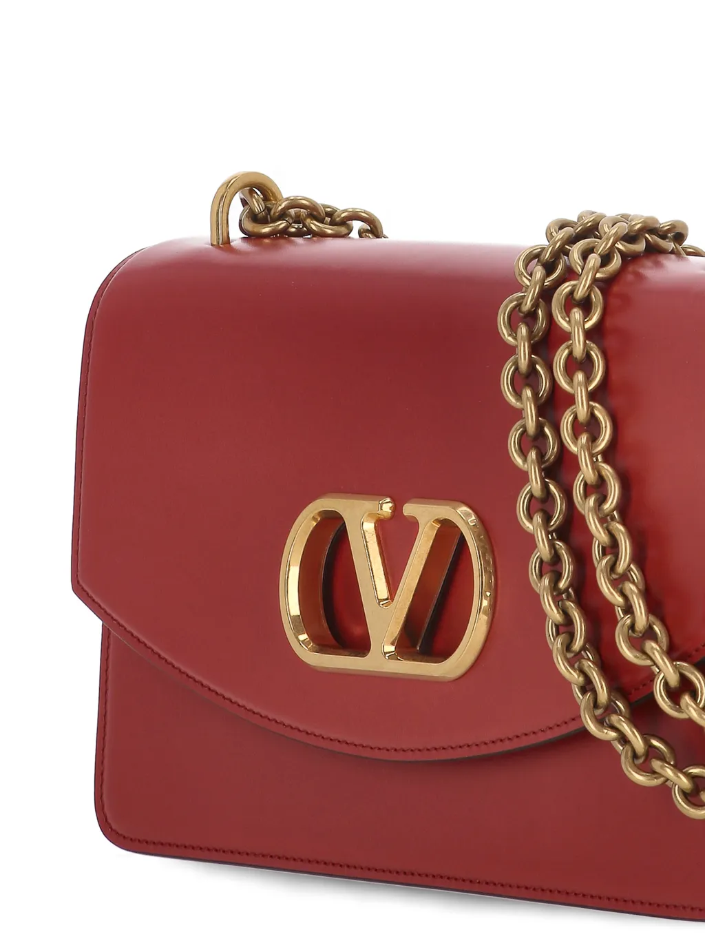 Vain Logo Plaque Shoulder Bag