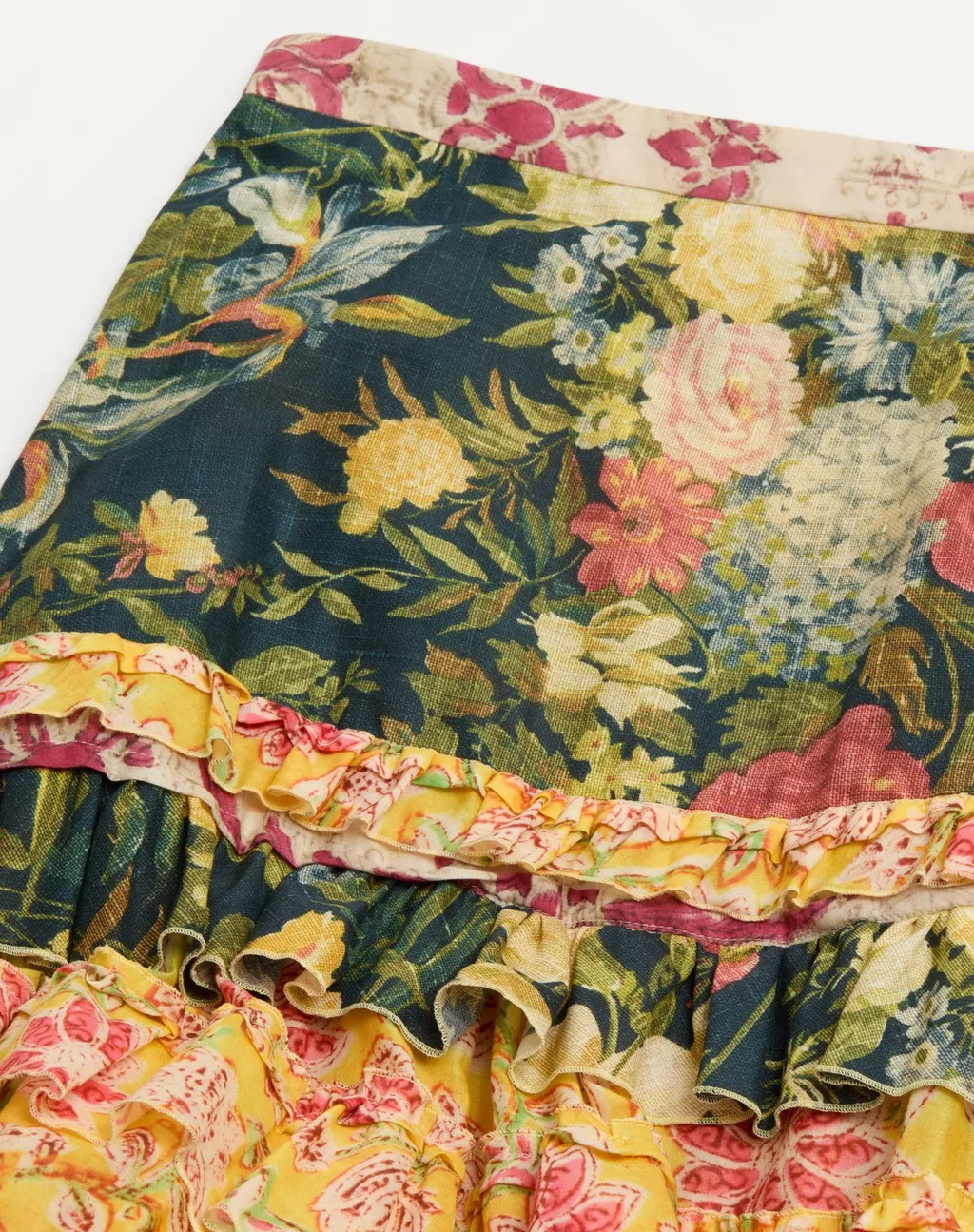 Skirt In Mussola Apres L’Hiver Macro Fiore