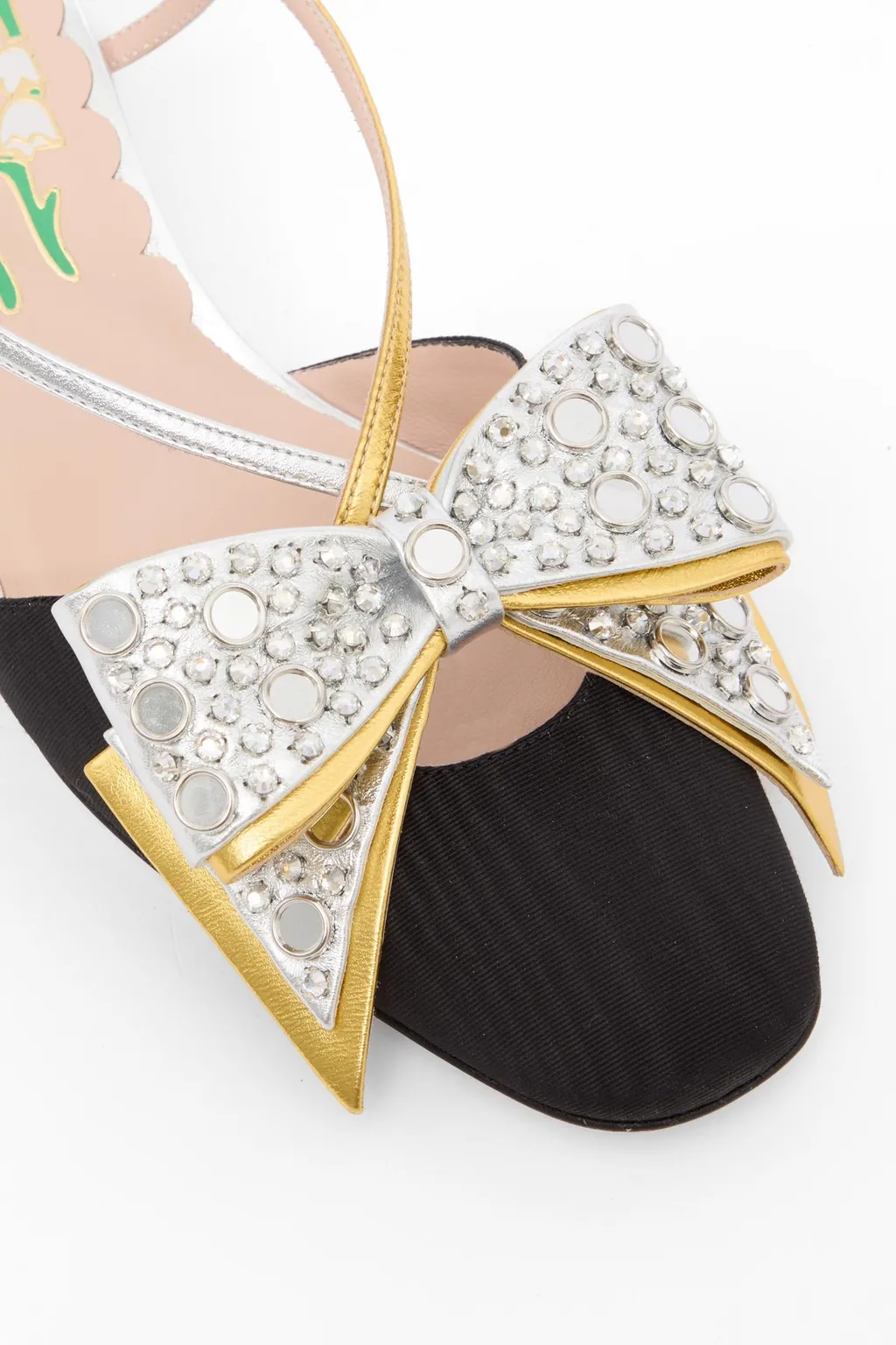 45Mm Bowow Slingback Pumps