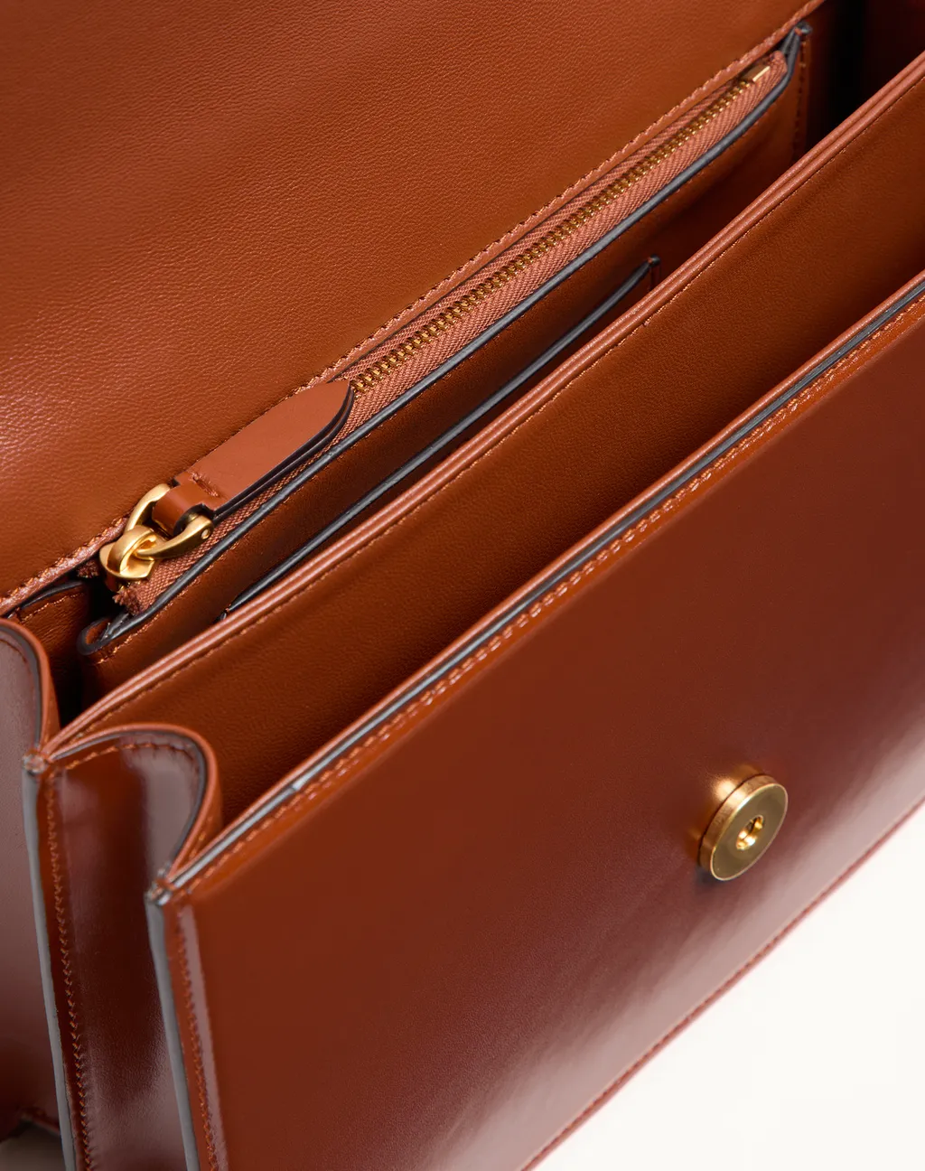 Vain Logo Plaque Shoulder Bag