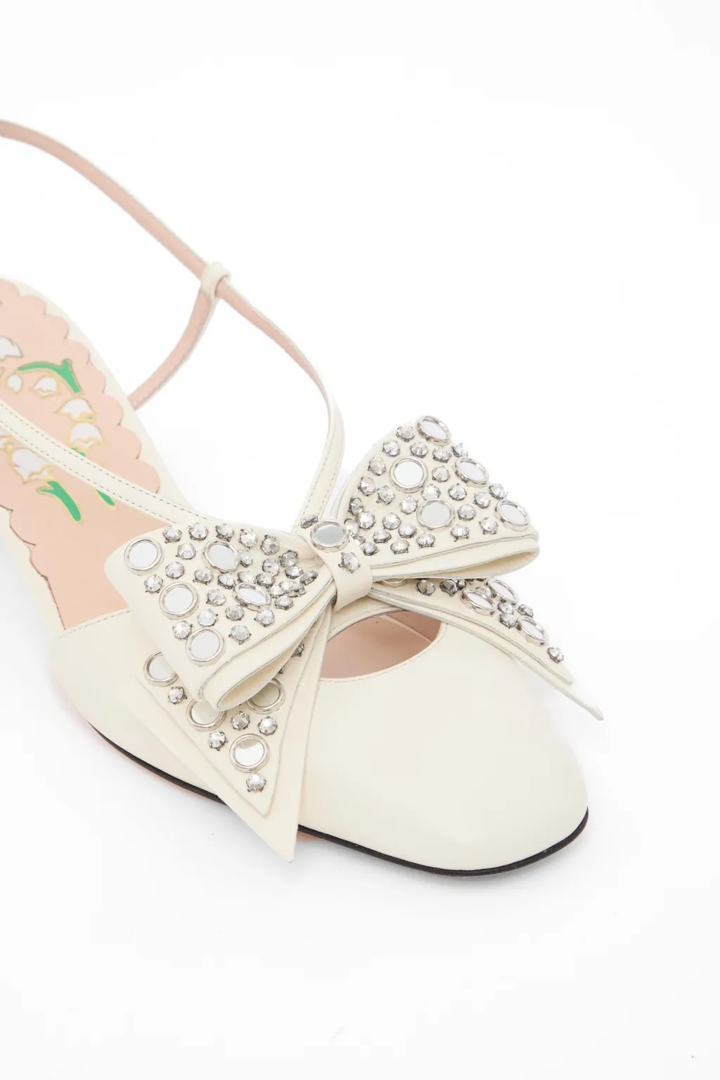 Bowow Slingback Almond Toe Pumps