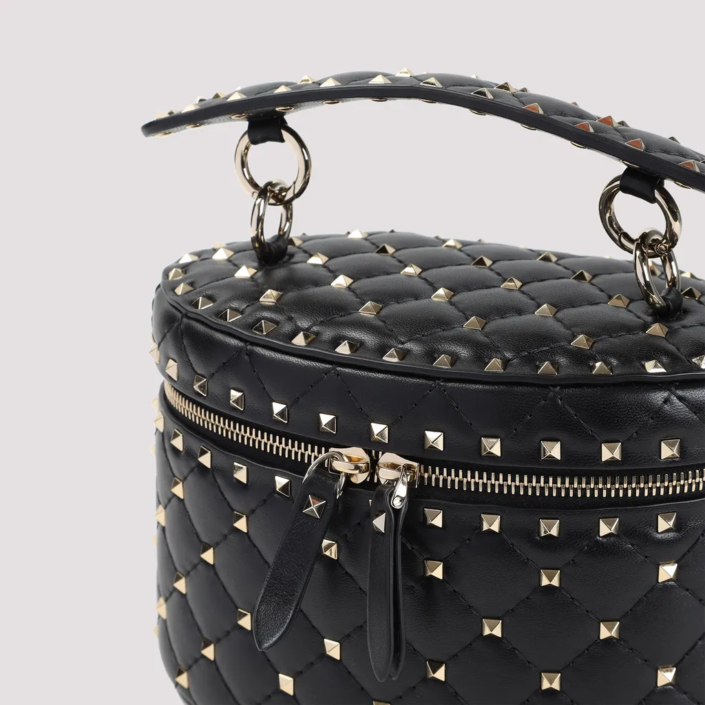 Rockstud Zip-Up Tote Bag