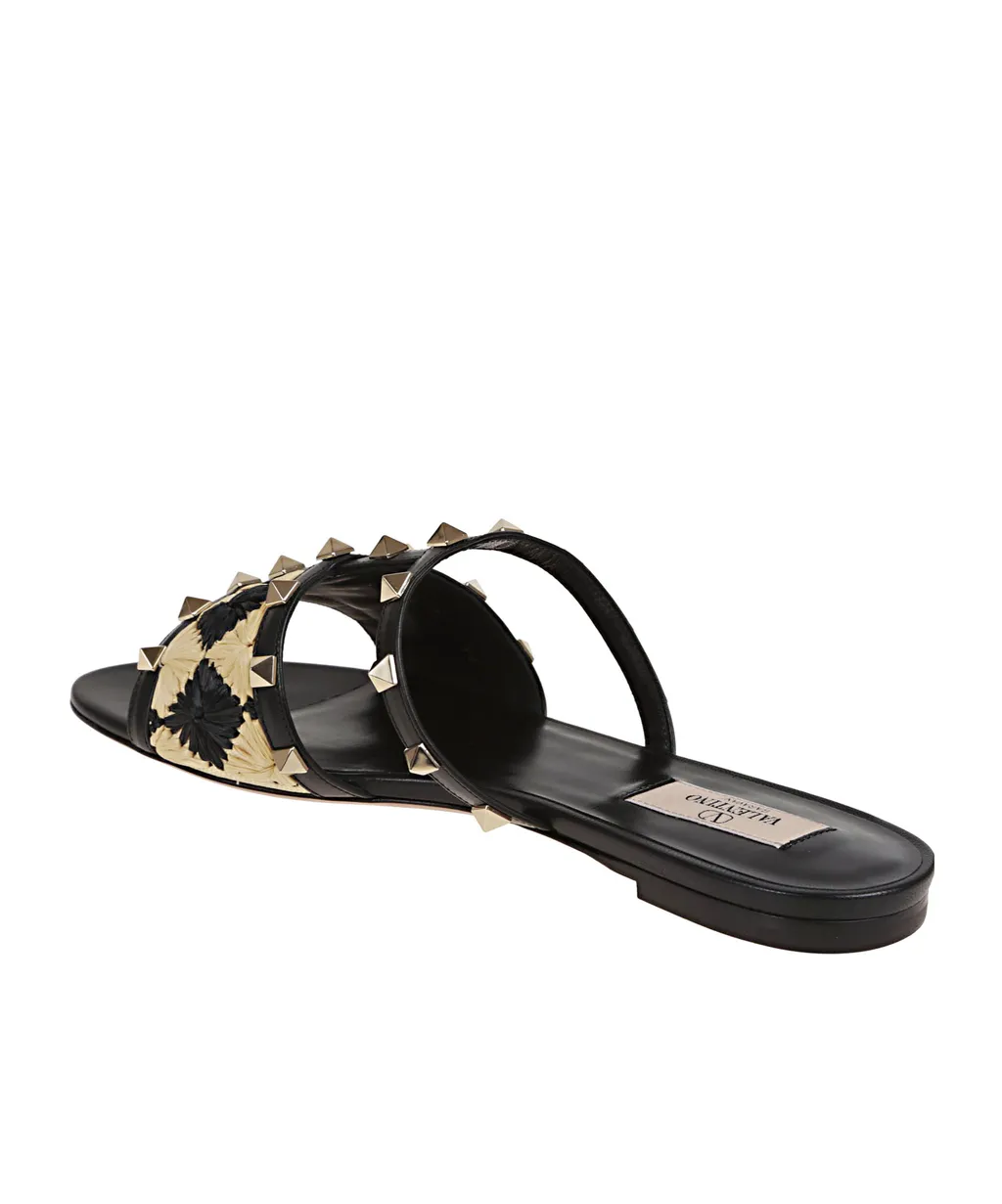 Garavani Rockstud Slip-On Slides