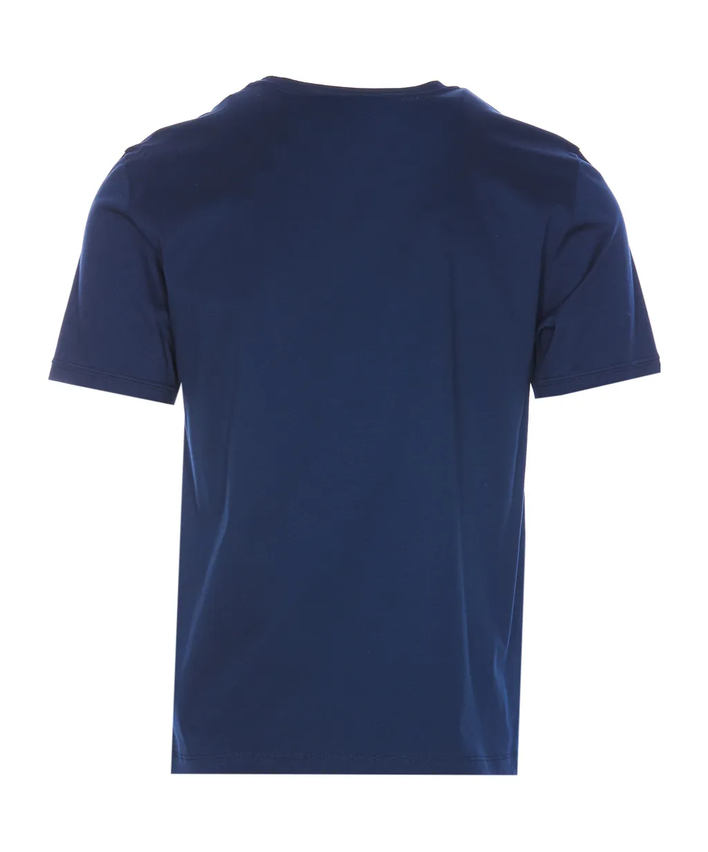 Logo Plaque Crewneck T-Shirt