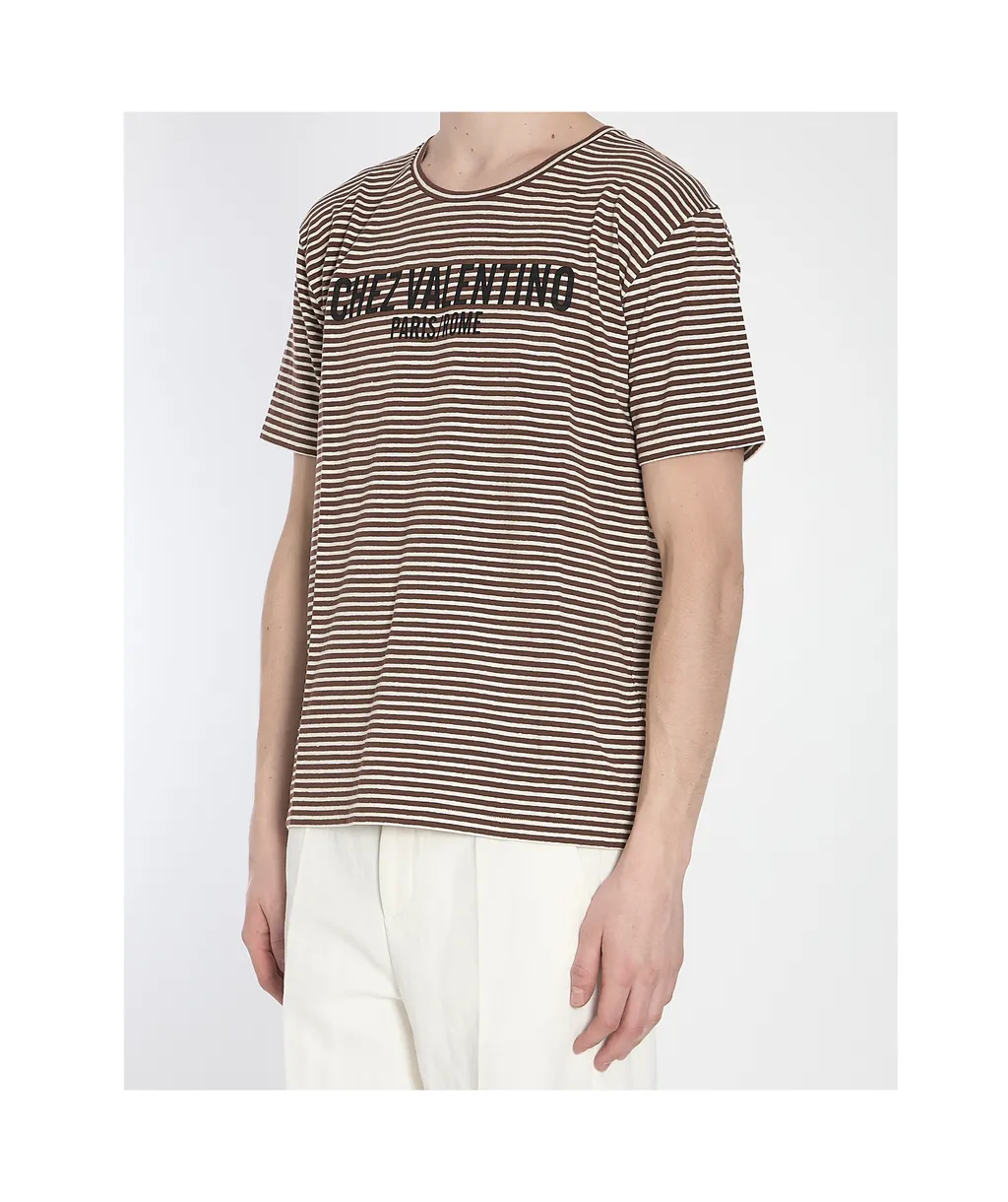 Striped Crewneck T-Shirt
