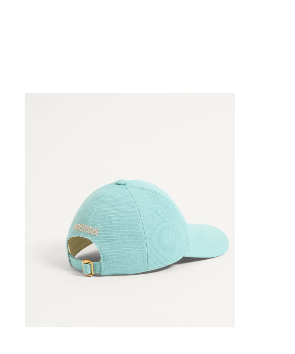 Chez Valentino Cotton Baseball Cap