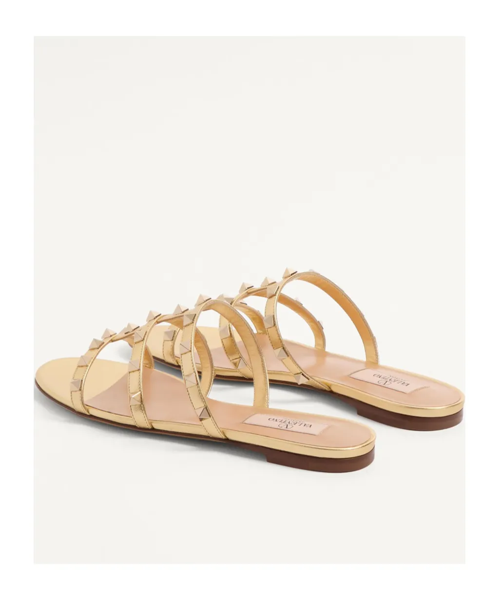 Garavani Rockstud Slip-On Sandals
