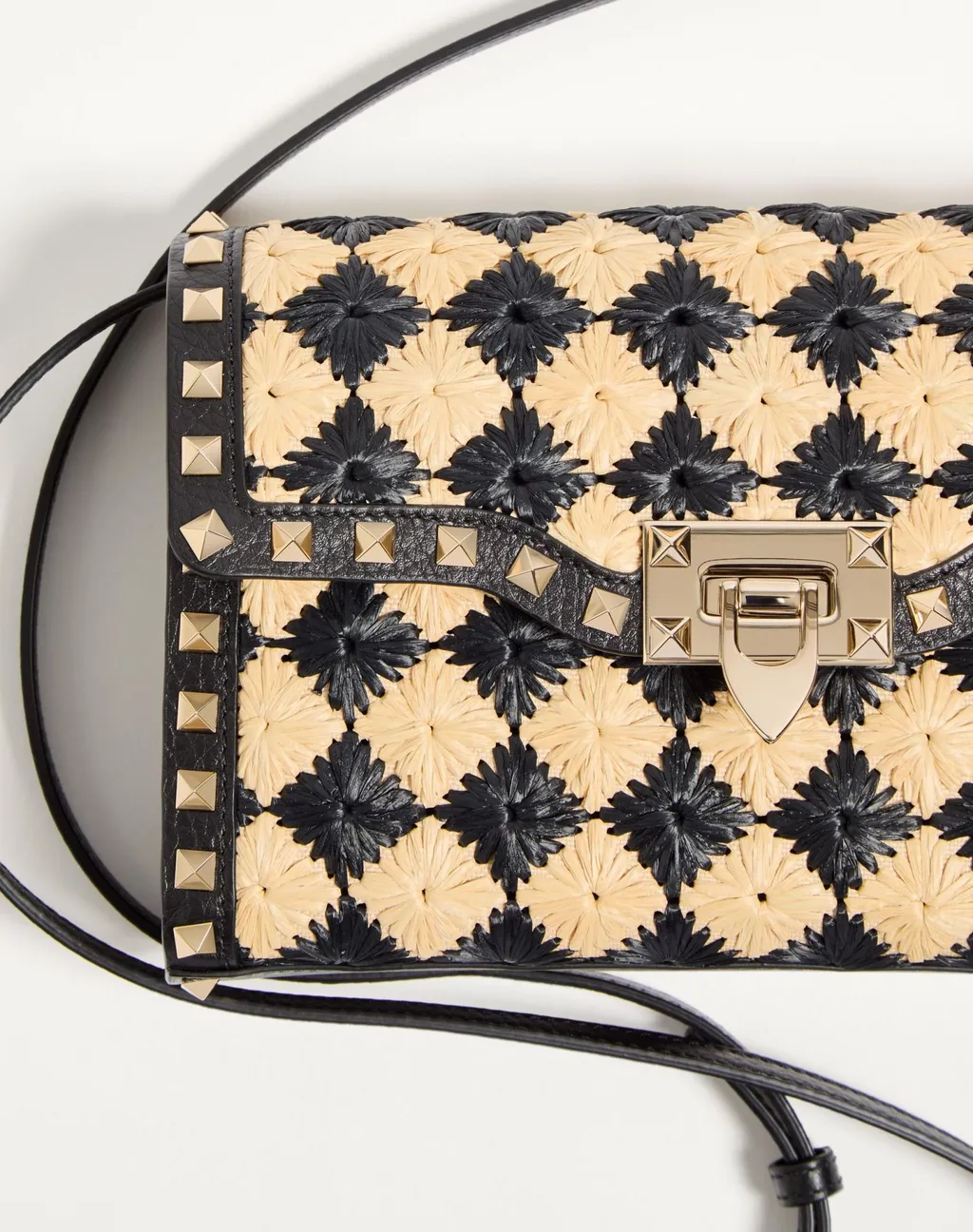 Rockstud All-Over Patterned Small Shoulder Bag