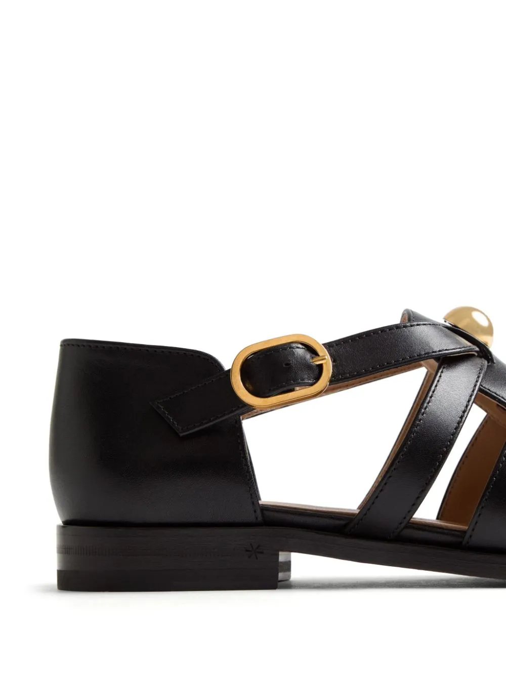 Vlogo Signature Embellished Fisherman Sandals