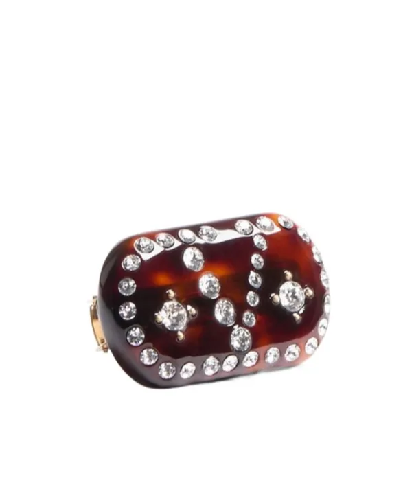 Vlogo Signature Embellished Hair Clip