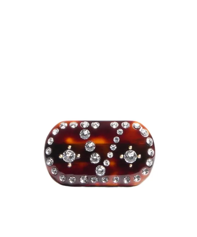 Vlogo Signature Embellished Hair Clip