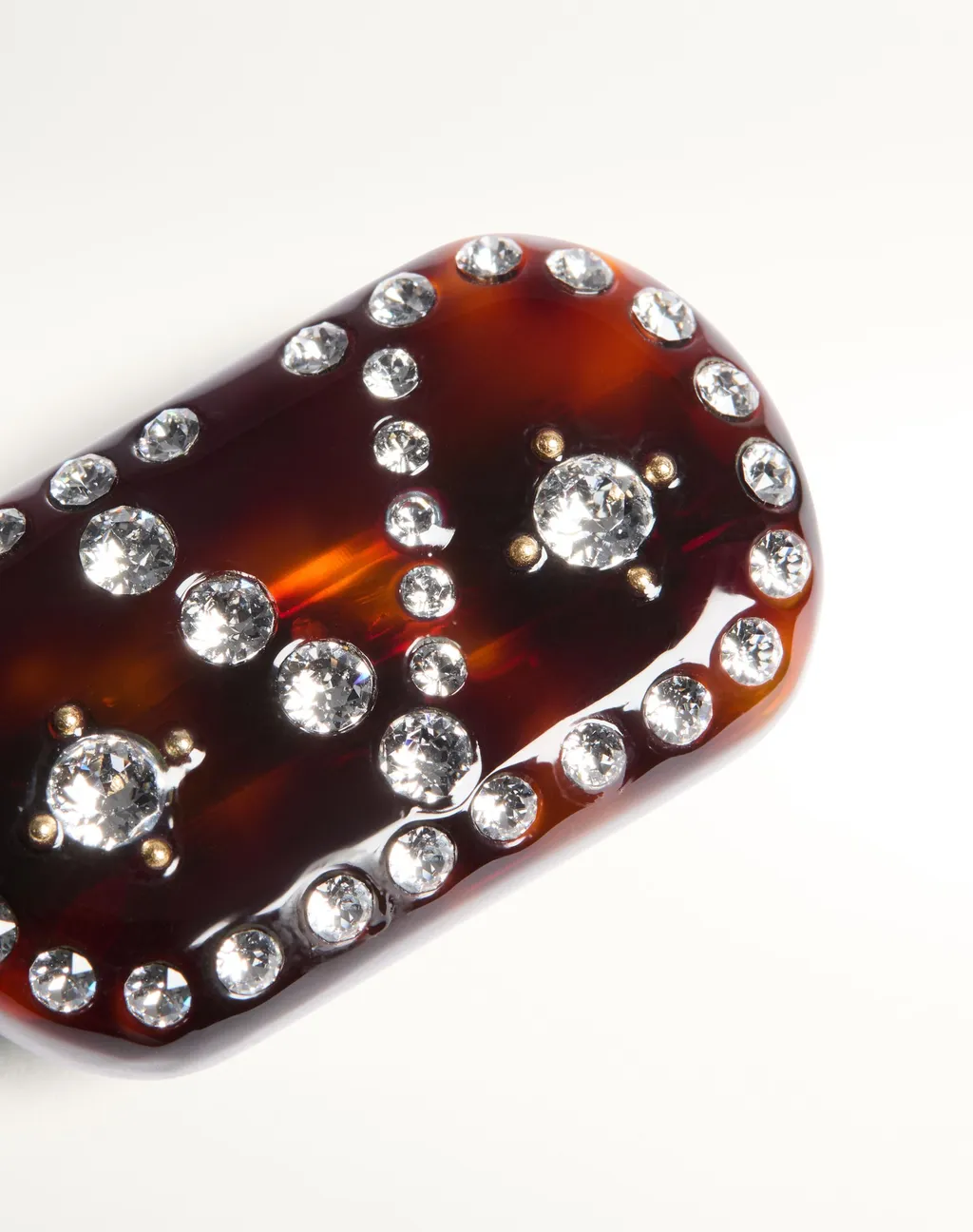 Vlogo Signature Embellished Hair Clip