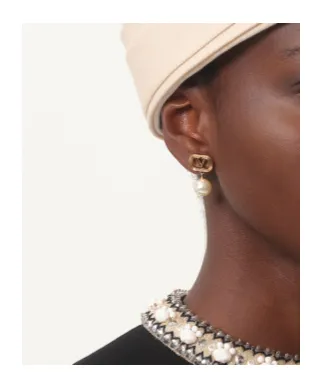 Ovalette Vlogo Signature Earrings