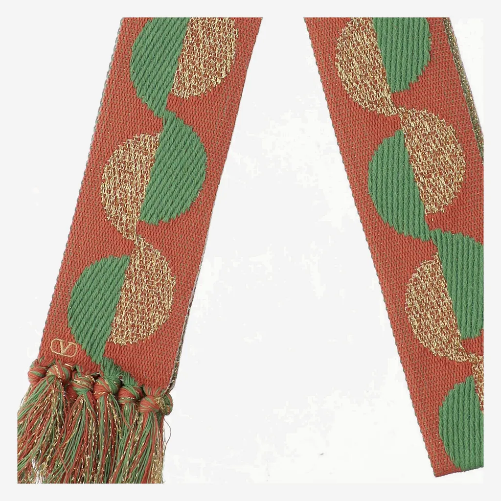 Vlogo Signature Fringed Edge Scarf
