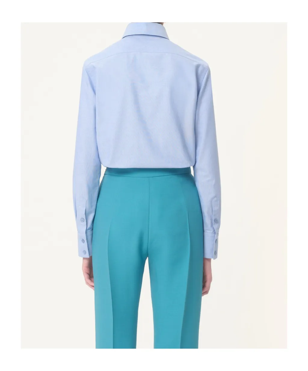 Button-Up Long-Sleeved Shirt