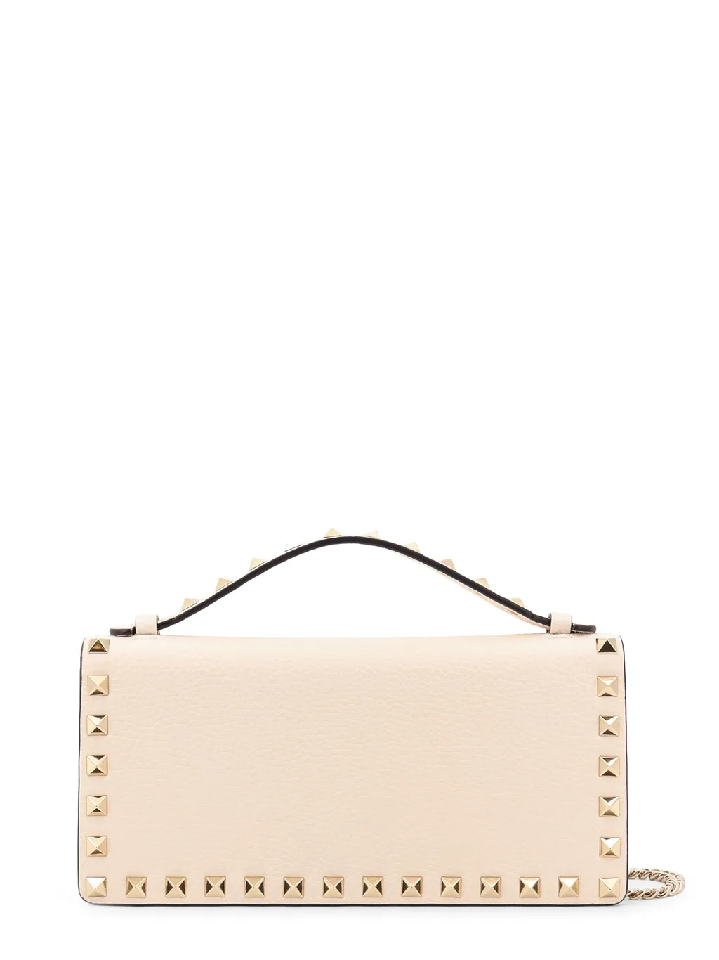 Rockstud Foldover Top Tote Bag