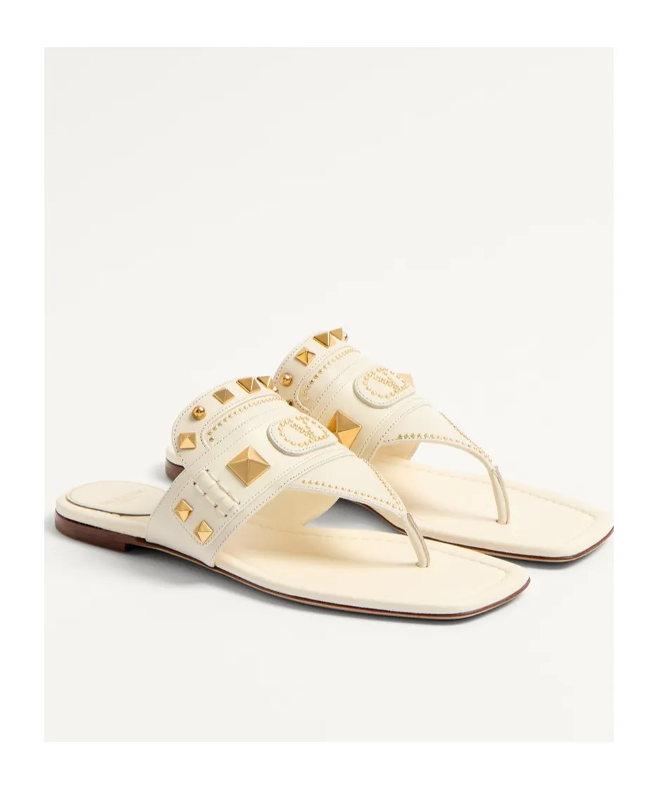 Garavani Rockstud Slip-On Sandals