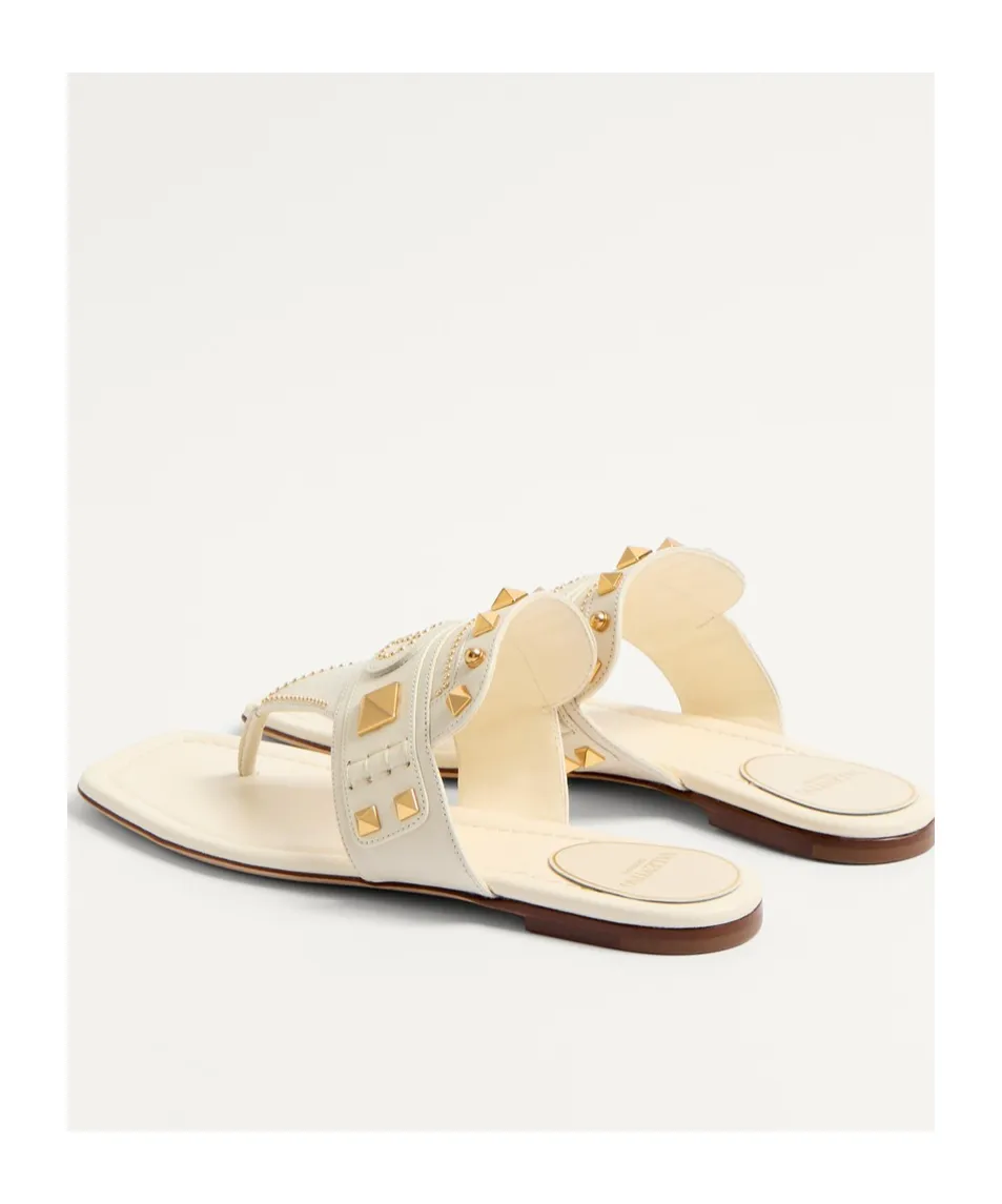 Garavani Rockstud Slip-On Sandals