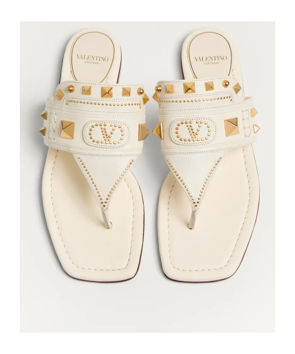 Garavani Rockstud Slip-On Sandals